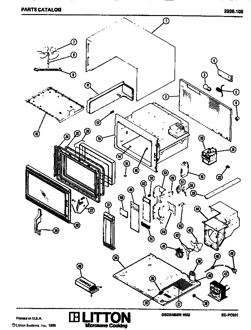 MICROWAVE PARTS