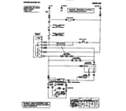 Amana MW500.000 wiring schematic diagram