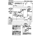 Amana SA1485U.B wiring schematic diagram