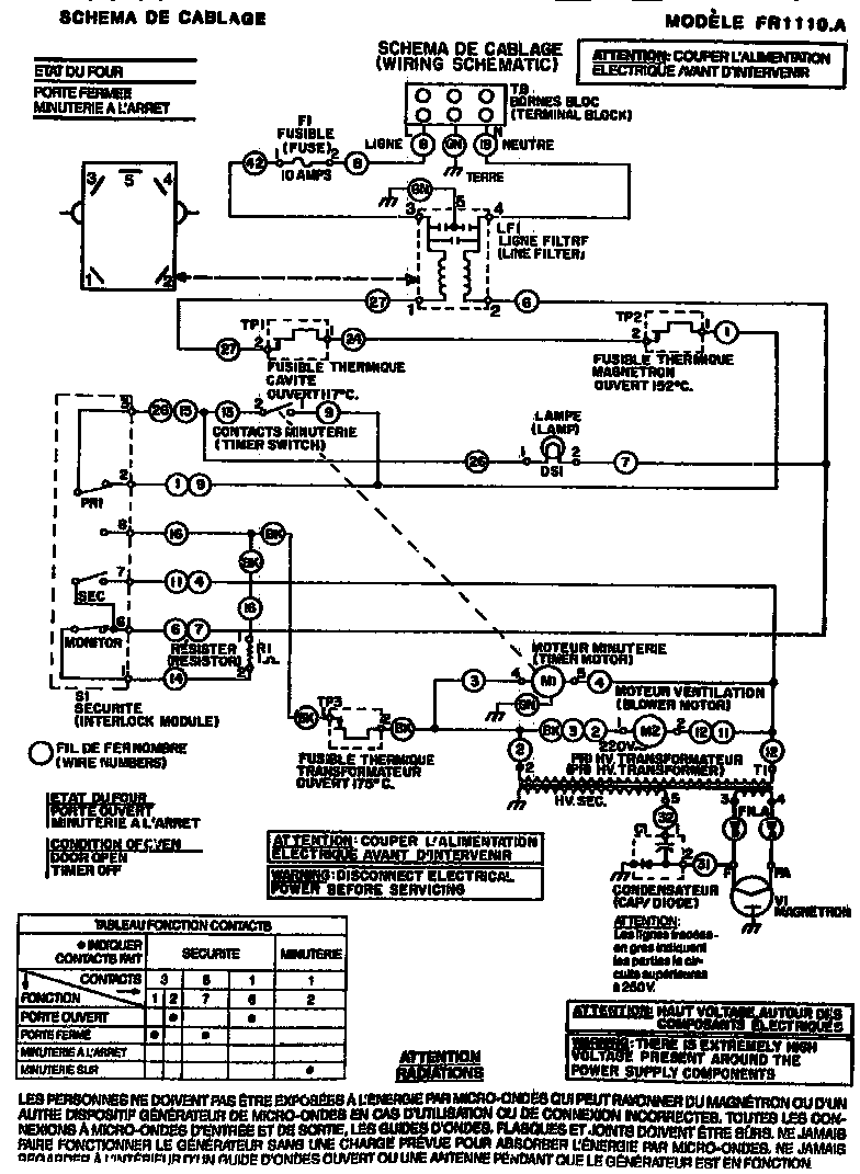 Wiring schematic