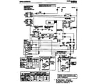 Amana SA15610.A wiring schematic diagram
