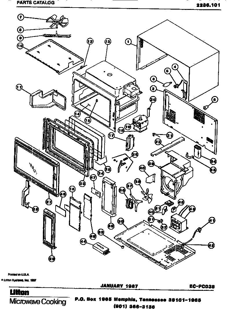 MICROWAVE PARTS