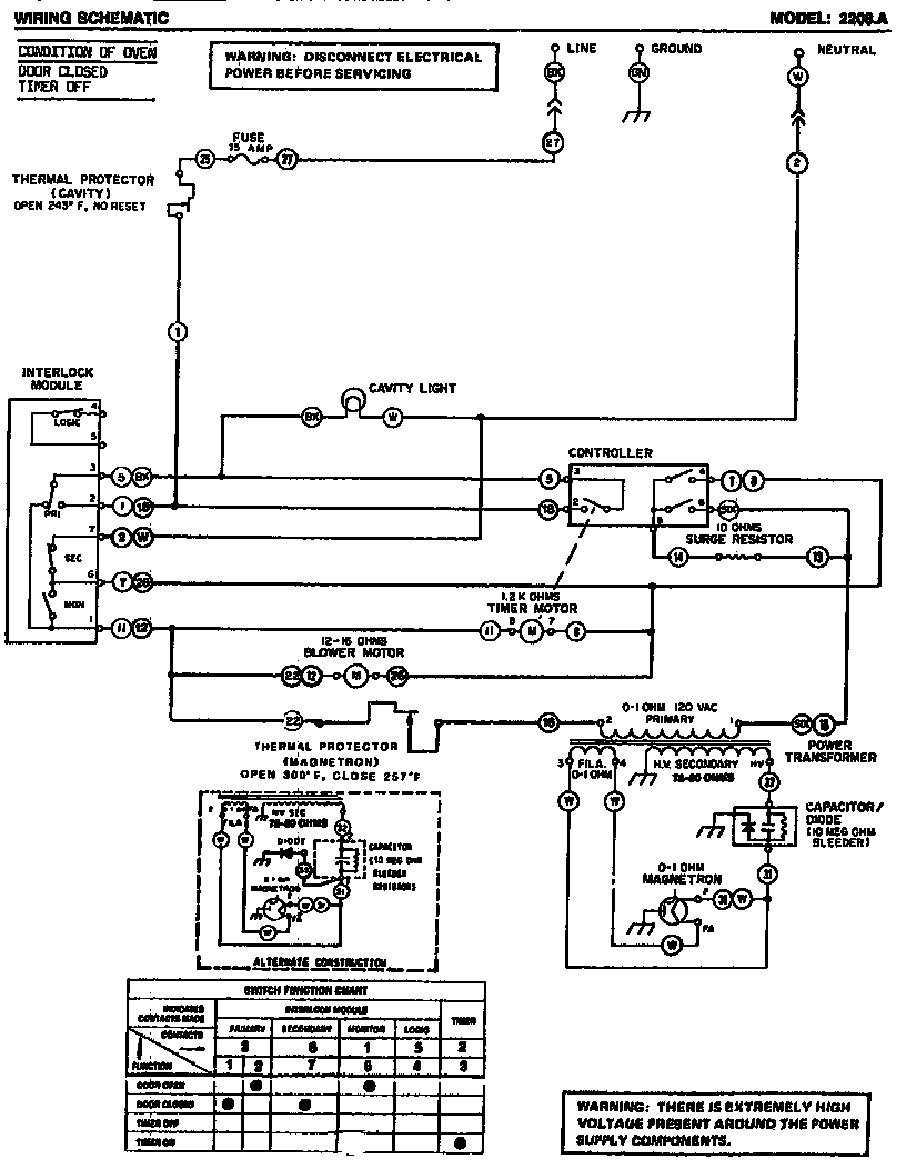 Wiring schematic