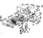 Amana RR52/P3984003M cabinet diagram