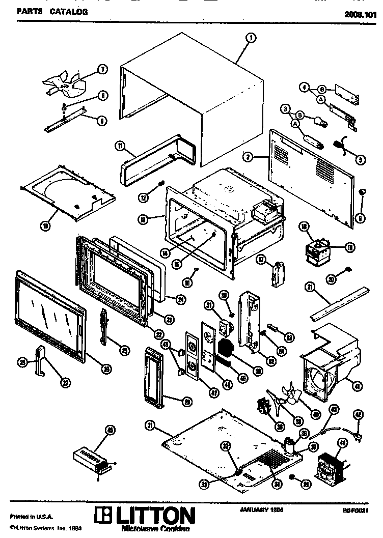 MICROWAVE PARTS