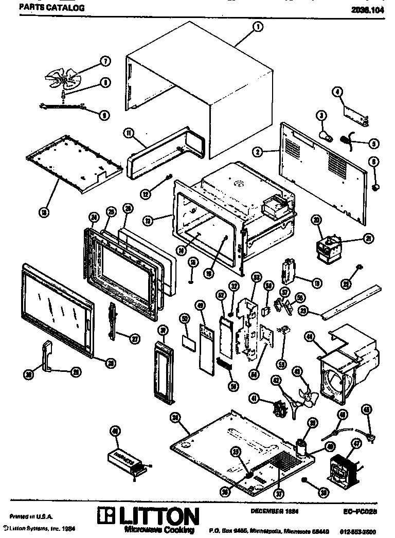 MICROWAVE PARTS