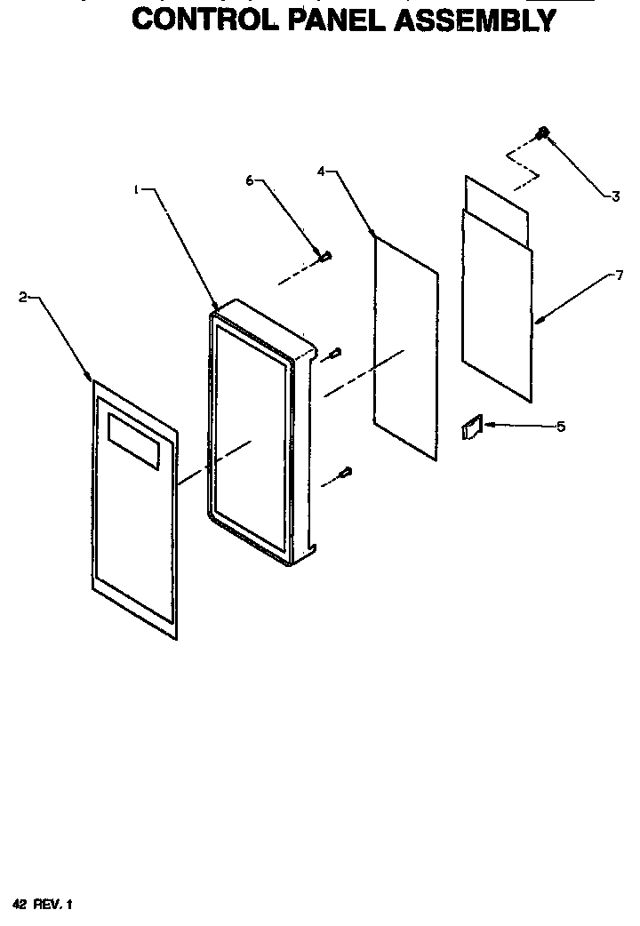Control panel assembly