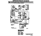 Amana U2800ST/P0U2800ST wiring/schematic diagram diagram