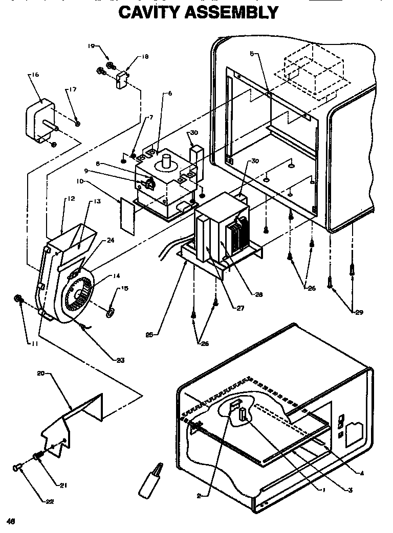 Cavity assembly