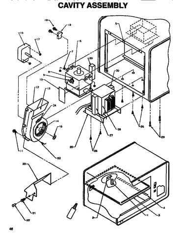 Cavity assembly
