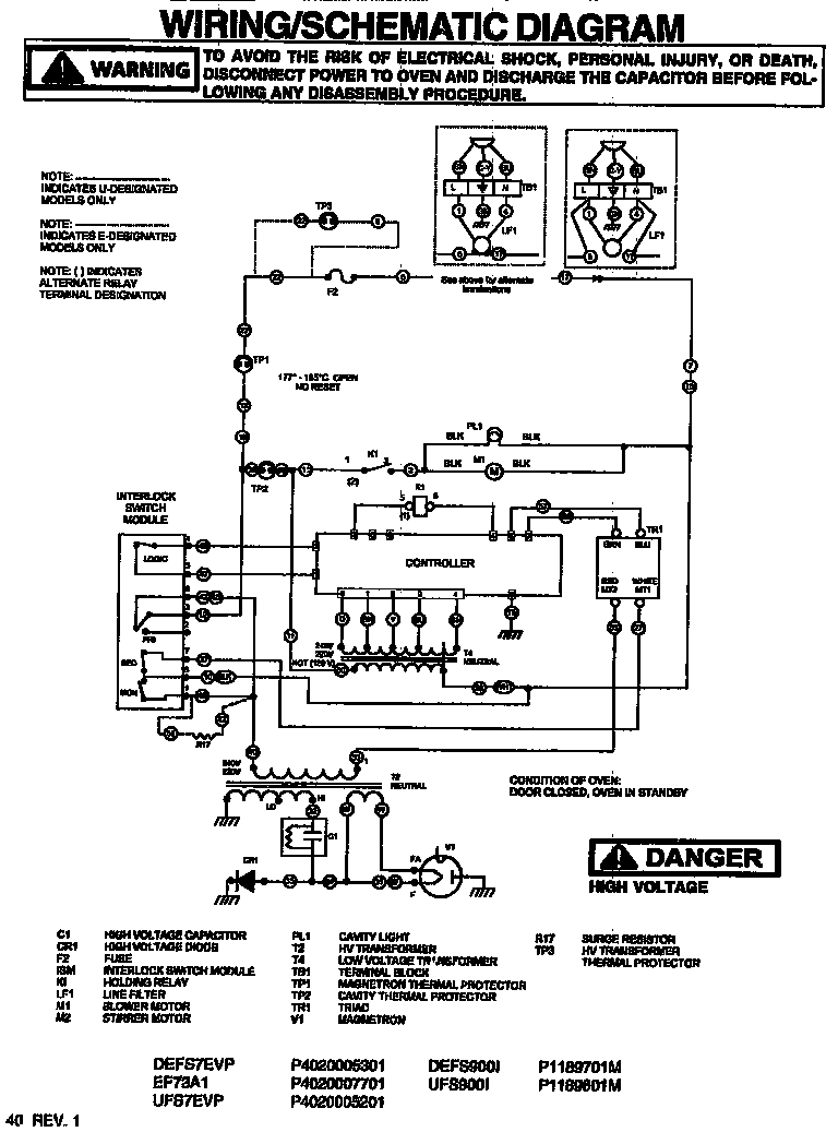 Wiring schematic diagram