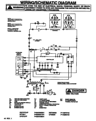 Wiring schematic diagram