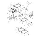 Amana TR525SL-P1182801WL cabinet shelving diagram