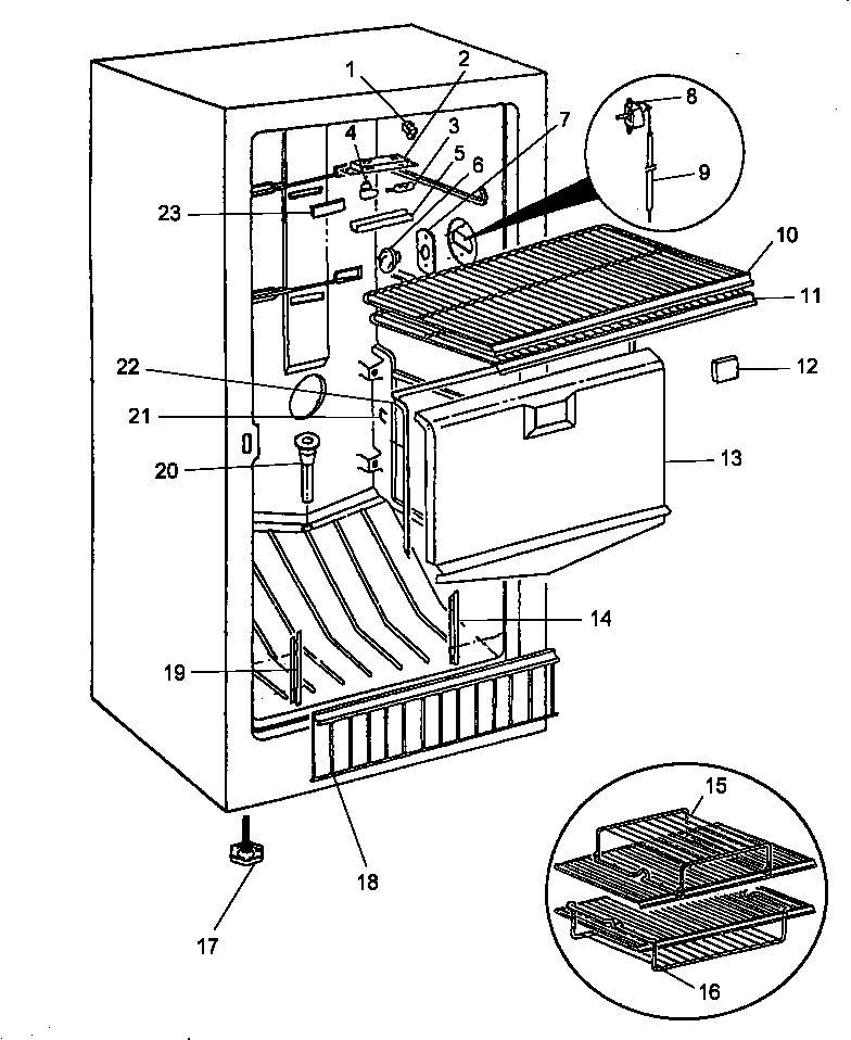 Freezer compartment
