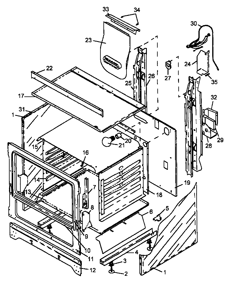 CABINET SECTION