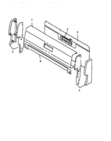 Backguard assembly