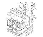 Amana SNP26AH0/P1143160N cabinet assembly diagram