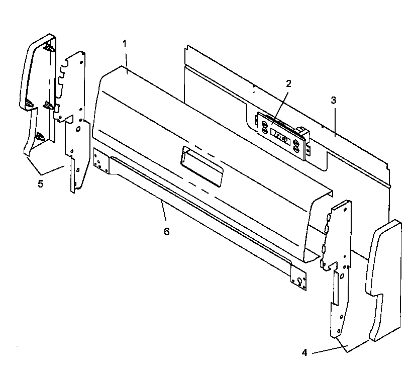 Backguard assembly