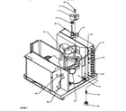 Amana 10C5B/P1118101R compressor & tubing assembly diagram