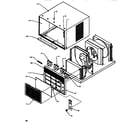 Amana 18C5V/P1114501R outer case & front assembly diagram