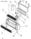 Ptac front assembly