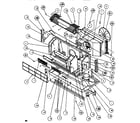 Amana PTH09525GFP/P1127510R chassis mechanical diagram