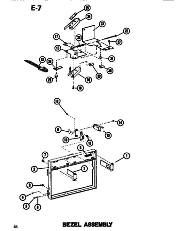 Bezel assembly