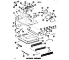 Amana RC514S/P7520001M interior assembly diagram