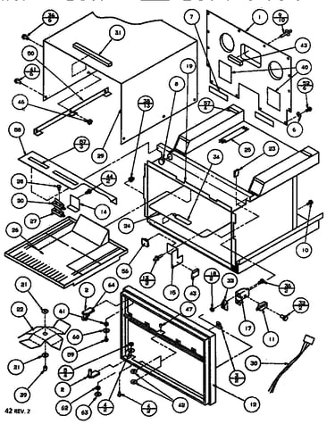 Oven cavity assembly