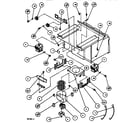 Amana RC514SE/P1140801M electrical assembly diagram