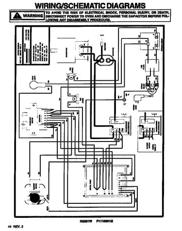 Wiring/schematic diagram (rs561w/p1110901m)