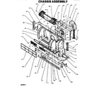 Amana PTH08525J/P1169149R chassis assembly diagram