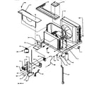 Amana 8P5Y/P1165002R control panel & miscellaneous diagram