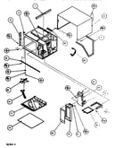 Cabinet and front parts