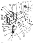 Magnetron/motor blower