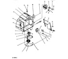 Amana RCS850MP/P1158102M magnetron/motor blower diagram
