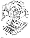 Cabinet and front parts