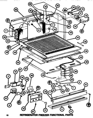 Functional parts (ref/frz)