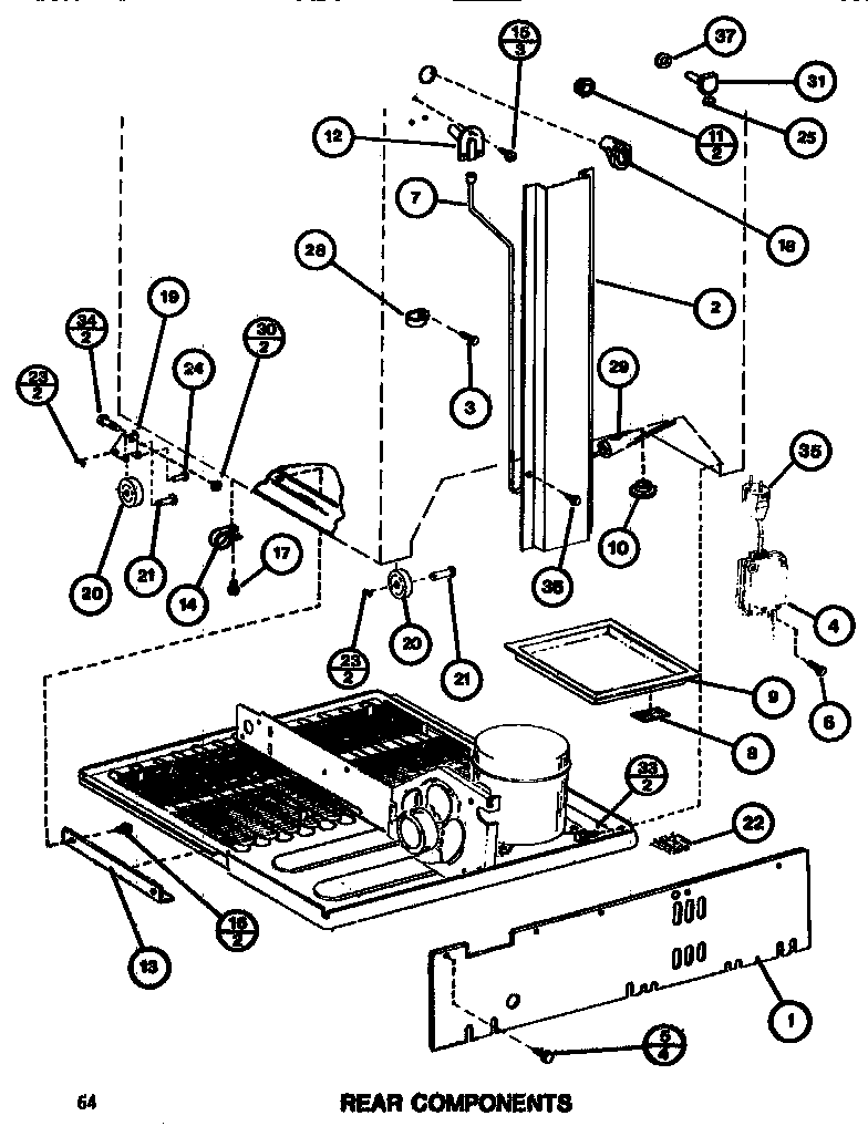 Rear components