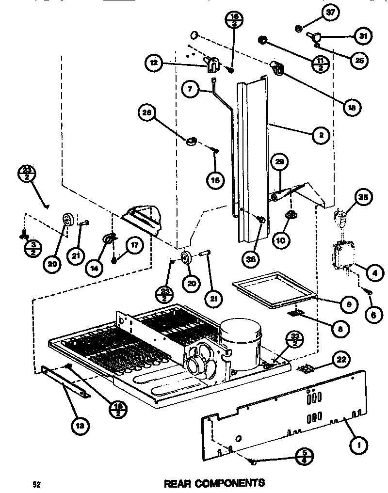 Rear components