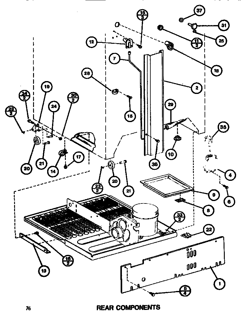 Rear components