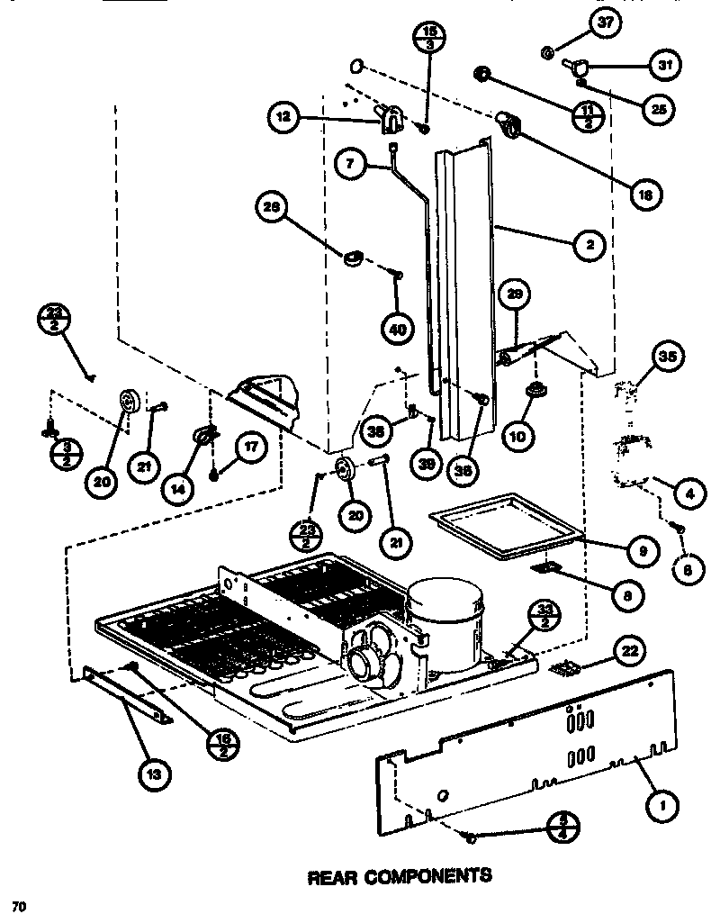 Rear components