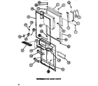 Amana TR520H1-P7655615W refrigerator door diagram