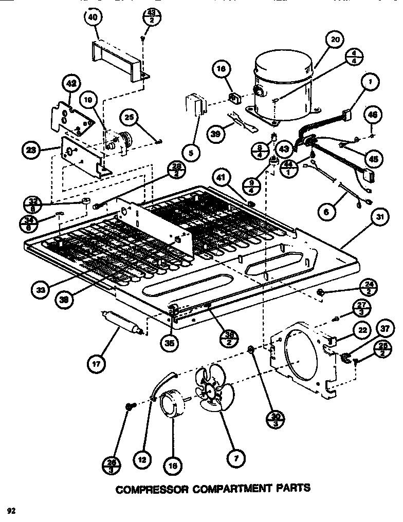 COMPRESSOR COMPARTMENT