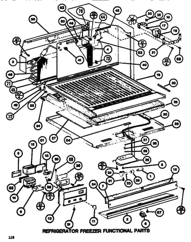 Functional parts (ref/frz)