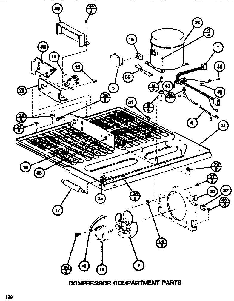 Compressor compartment
