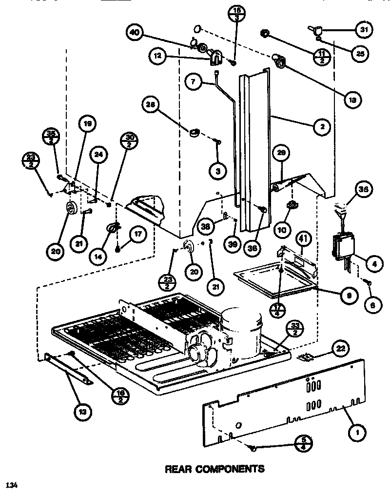 Rear components