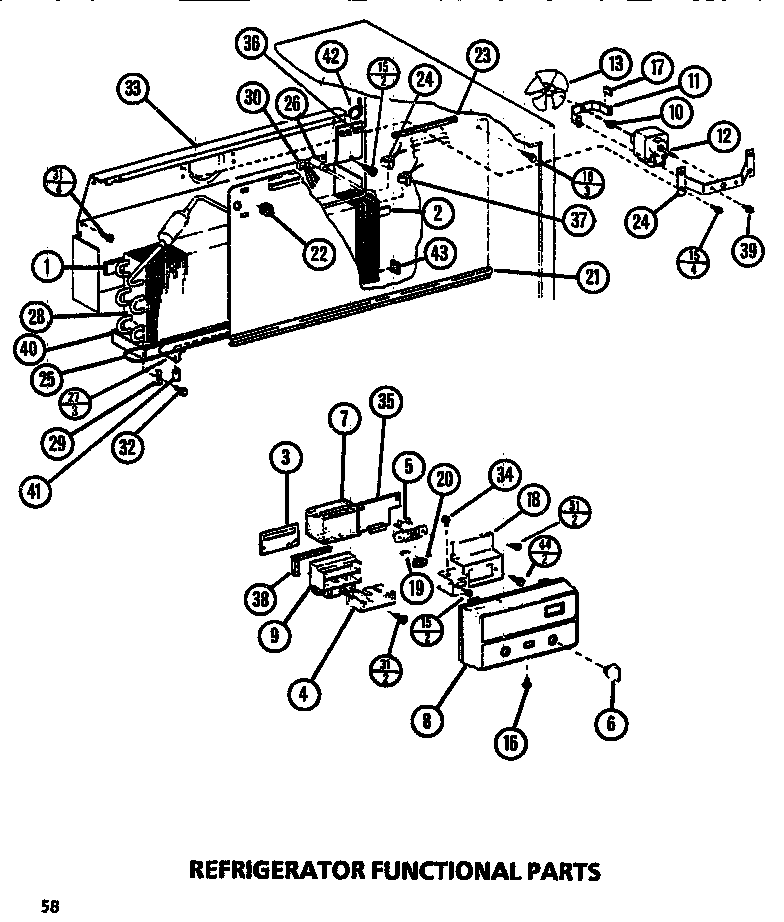 FUNCTIONAL (REFRIGERATOR)