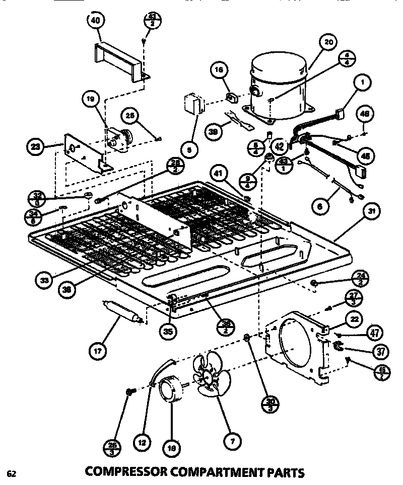 Compressor compartment