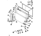 Amana TM516N1-P1109804W freezer door diagram